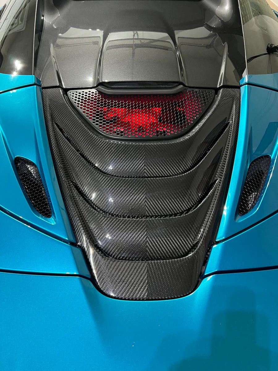 McLaren 720S Convertible Dry Carbon Fiber Engine Cover
