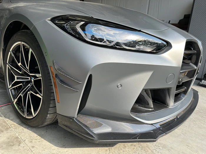 G80 M3/G82,3 M4 V Style Dry Carbon Fiber Front Lip