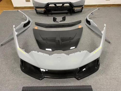 Lamborghini Huracan V Style Front Bumper