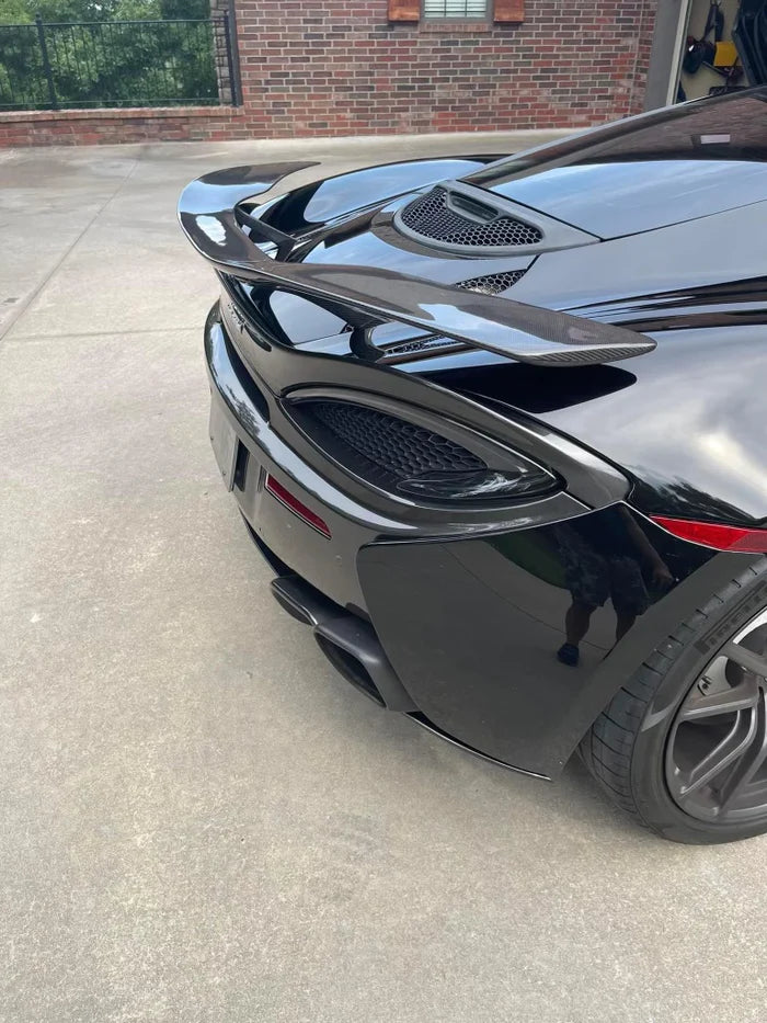McLaren 570S Novi Style Dry Carbon Fiber Rear Wing
