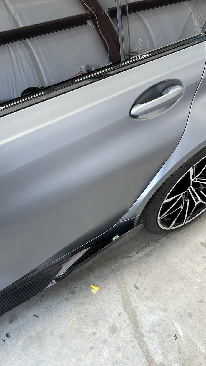 G80 M3/G82,3 M4 Dry Carbon Fiber M Perf Style Side skirts