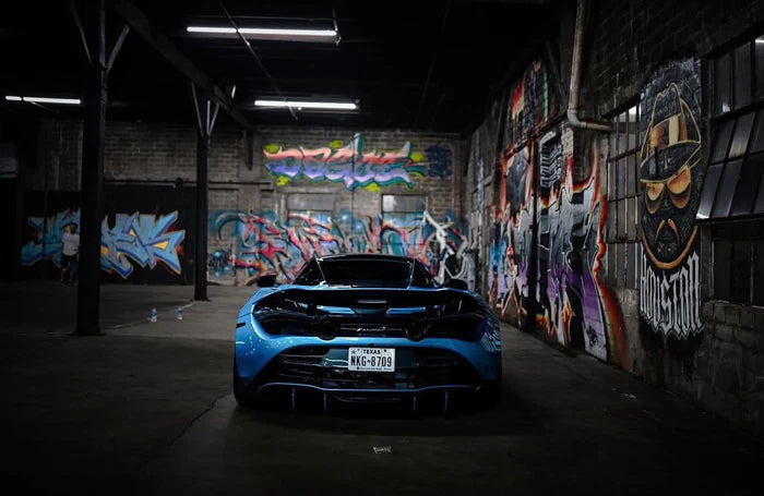 McLaren 720S Dry Carbon Fiber V Style Rear Wing