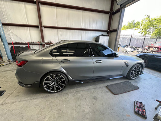 G80 M3/G82,3 M4 Dry Carbon Fiber M Perf Style Side skirts