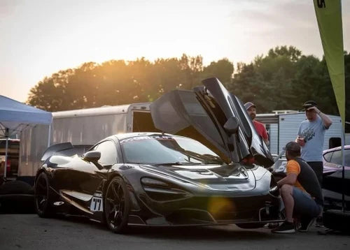 McLaren 720S V Style Dry Carbon Fiber Front Lip