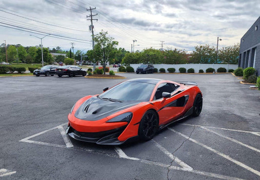 McLaren 600LT P1 Style Dry Carbon Fiber Hood