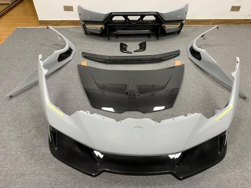 Lamborghini Huracan V Style Front Bumper