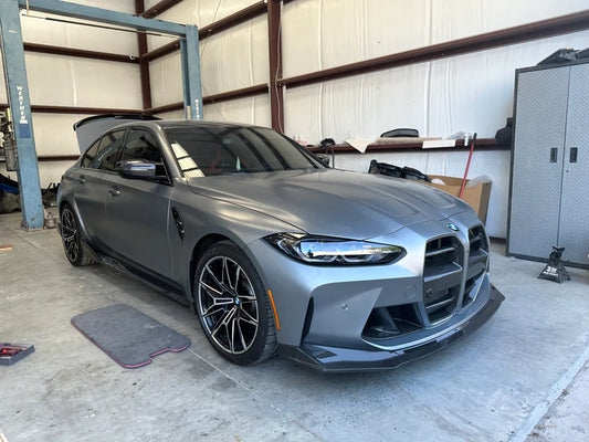 G80 M3/G82,3 M4 V Style Dry Carbon Fiber Front Lip