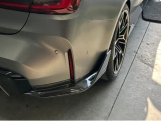G80 M3/G82,3 M4 Dry Carbon Fiber M Perf Style Rear Side Guards